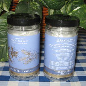 BBW Aromatherapy Lavender & Vanilla Shower Steamers Lot of 2 New